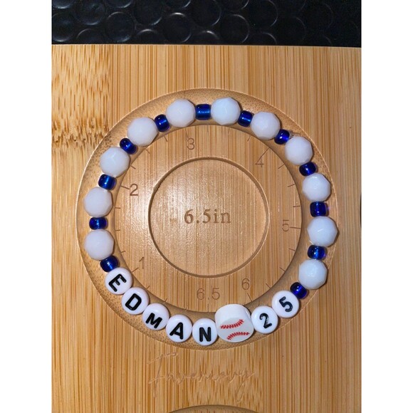 Dodgers Tommy Edman Bracelet - Picture 1 of 2